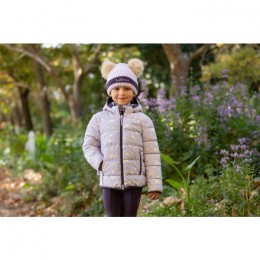 LeMieux AW25 Mini Lilo Puffer Jacket with Print Lilac