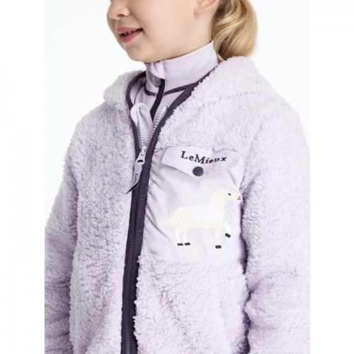 LeMieux AW25 Mini Teagan Lemon Fleece Lilac