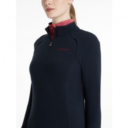 LeMieux AW25 Frances Fleece with quartz zipper Navy
