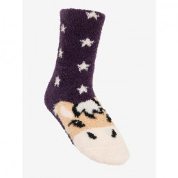 LeMieux AW25 Mini Fluffy Character Socks Juniper