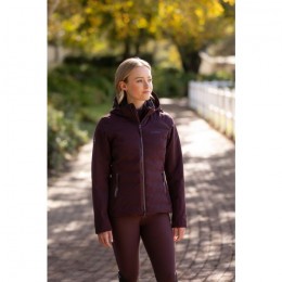 LeMieux AW25 Brooke Waterproof Hybrid Jacket Damson