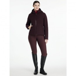 LeMieux AW25 Brooke Waterproof Hybrid Jacket Damson