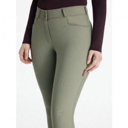 LeMieux AW25 Isabelle riding breeches with full silicone grip Rosemary