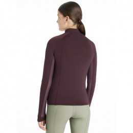 LeMieux AW25 Young Rider Hope Mesh Base Layer Damson