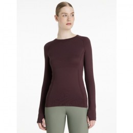 LeMieux AW25 Britney Seamless Top with Long Sleeves Damson