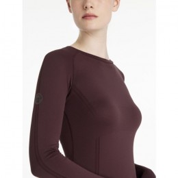 LeMieux AW25 Britney Seamless Top with Long Sleeves Damson