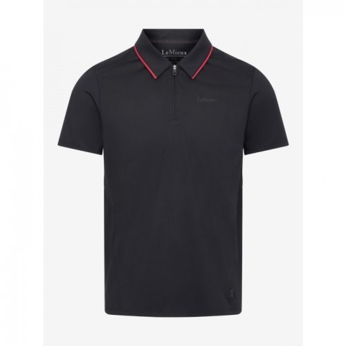 LeMieux AW25 Men's Performance Polo Black