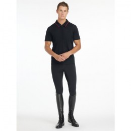 LeMieux AW25 Men's Performance Polo Black
