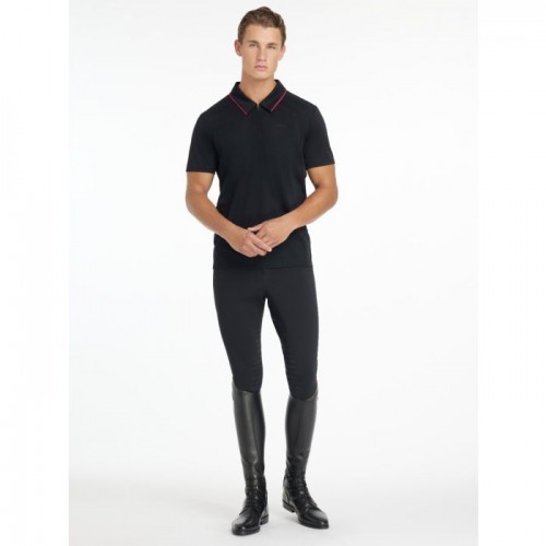 LeMieux AW25 Men's Performance Polo Black