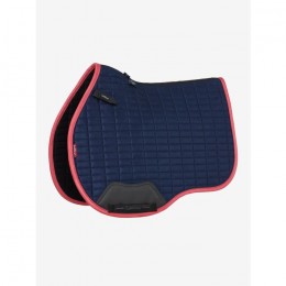 LeMieux AW25 Suede GP Saddle Pad Navy/Cranberry