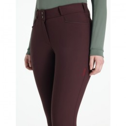 LeMieux AW25 Riding Breeches Isabelle Knee Grip Damson