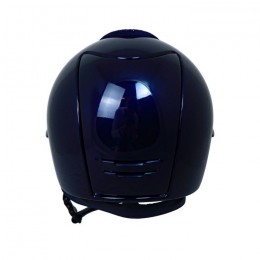 Kep Italia Cromo 2.0 Polish blue polo Shaded swarovski front