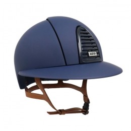 KEP Italia Cromo 2.0 Matt blue polo cognac strap