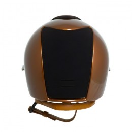 Kep Italia Cromo 2.0 Metal Bronze Double Velvet Brown Polo Cognac strap