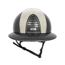 Kep Italia Cromo 2.0 Polish polo Grey Galassia Gold front grey chinstrap