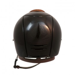 Kep Italy Chrome 2.0 Polish Metal Brown Luminor Bronze Front Polo Visor