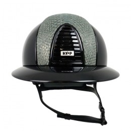 KEP Italia Cromo 2.0 Polish black Python green-gold front polo