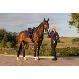 LeMieux FW'22 Suede Saddlepad Fig