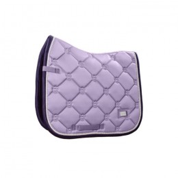 Equestrian Stockholm dressage saddle pad Lavender
