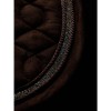 LeMieux Saddlepad Crystal Suede brown