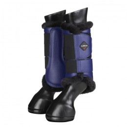 LeMieux FW'20 Fleece Brushing boots Ink Blue