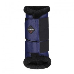 LeMieux FW'20 Fleece Brushing boots Ink Blue