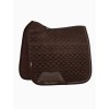LeMieux Saddlepad Crystal Suede brown