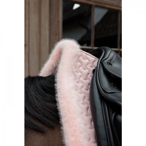 Kentucky Plaited Fake Fur Dressage Saddle Pad