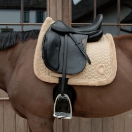 Kentucky Plaited Fake Fur Dressage Saddle Pad