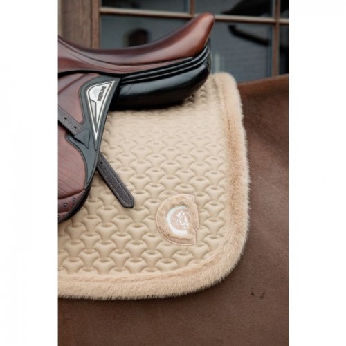 Kentucky Plaited Fake Fur Jumping Saddle Pad