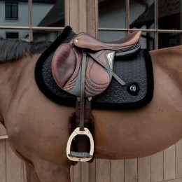 Kentucky Plaited Fake Fur Jumping Saddle Pad