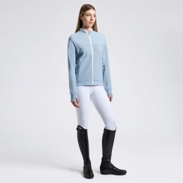 Cavalleria Toscana SS25 CT Crew Neck Tech Sweatshirt Women