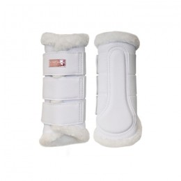 Equestrian Stockholm FW'23 White Moonless Night Brushing Boots
