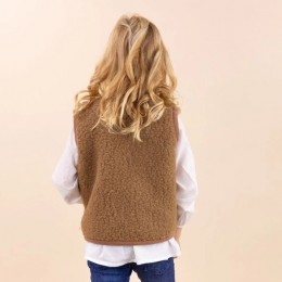 Moonrise Kids Wool Vest with Zipper