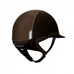 Samshield Miss Shield brown shadowmatt Alcantara Top FB chrome