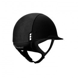Samshield Miss Shield black Alcantara top FB Crystal Fabric blason matte trim