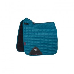LeMieux Pro-Sport saddle pad dressage peacock green suede