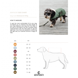 Kentucky Dog Coat Waterproof