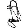 Dyon bridle patent rolled leather