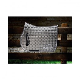 Equiline Octagon logo outline saddle pad