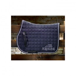 Equiline Octagon logo outline saddle pad