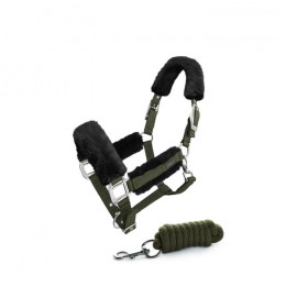 Equestrian Stockholm SS'21 Deep Olivine Halter