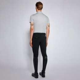 Cavalleria Toscana SS'24 CT Jersey S/S Training Button Polo Men