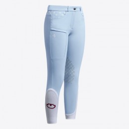 Cavalleria Toscana SS25 Girls Embroidery CT Grip Breeches Kids