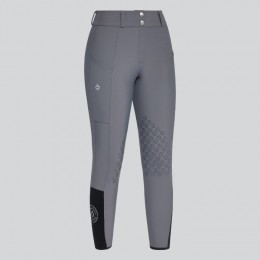 Cavalleria Toscana SS'24 CT Perforated Insert Knee Grip Breeches Woman