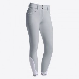 Cavalleria Toscana SS25 CT Embroidery Logo Knee Grip Breeches Women