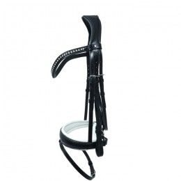 Passier Spirt bridle with rhinestone noseband