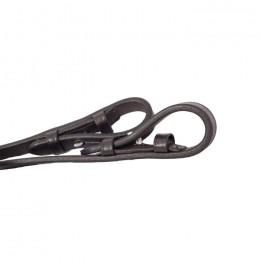 Premiera leather dressage reins with stops