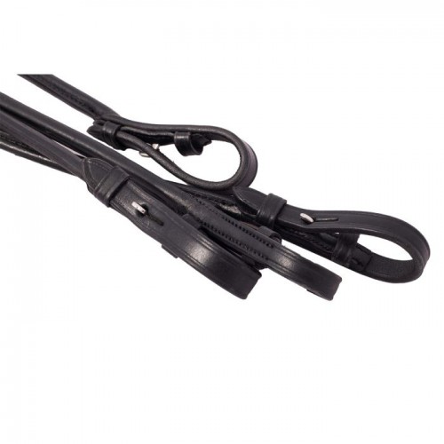 Premiera rolled double dressage reins