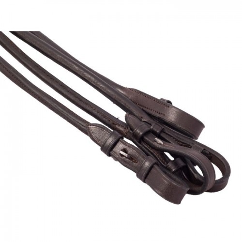 Premiera rolled double dressage reins